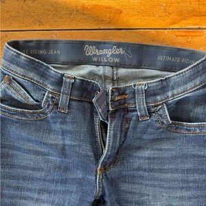 Wrangler Women's Dark Blue Boot Cut Jeans